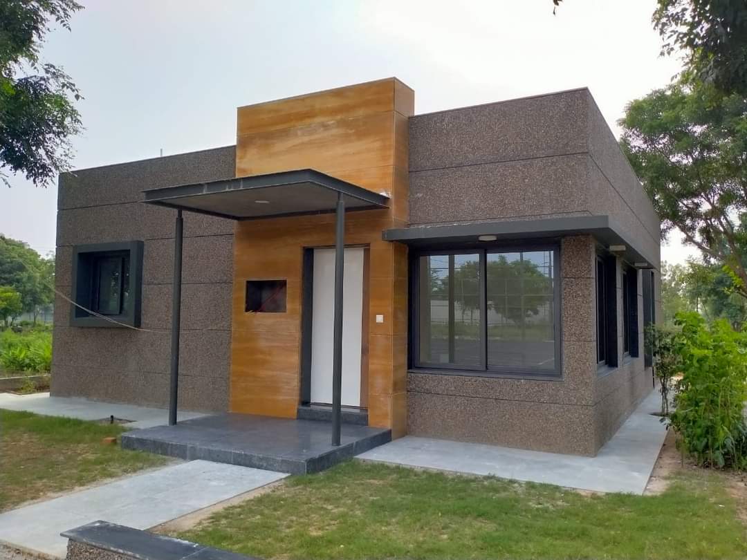 Real Estate project Bunglow at Dehegam - Crystal build squre